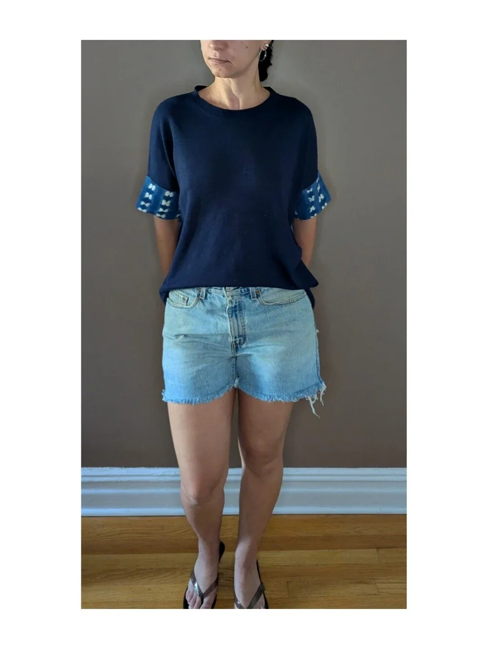 J. Crew Oversized Summer Blouse